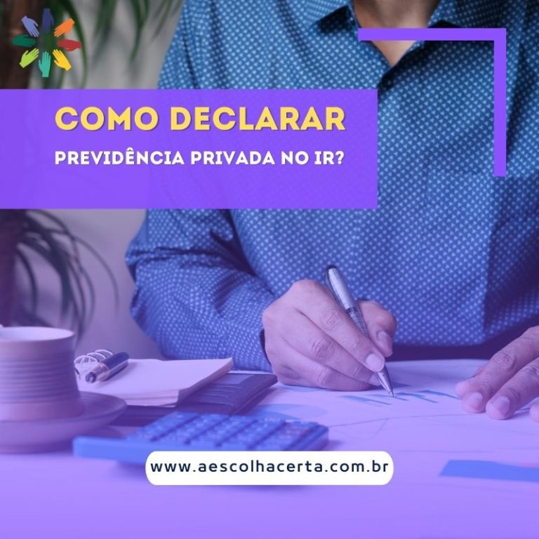 Como Declarar Previd ncia Privada No Imposto De Renda 2022 Fumpresc